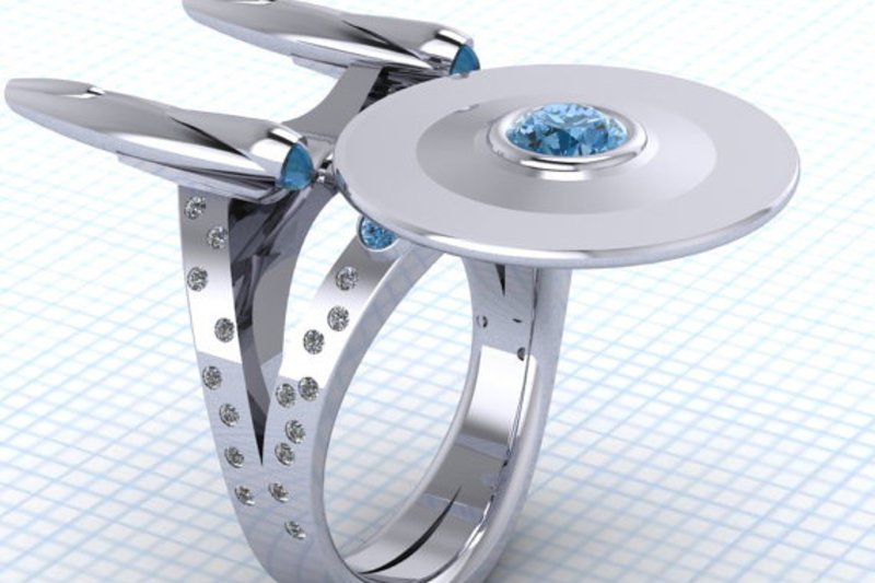 10 anéis de casamento que encantam os nerds...