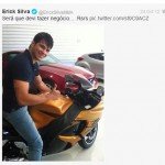 Eric Silva na moto