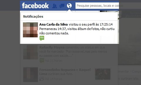 Facebook exibirá os visitantes do seu perfil